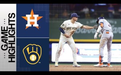 Astros vs. Brewers Game Highlights (5/24/23) | MLB Highlights