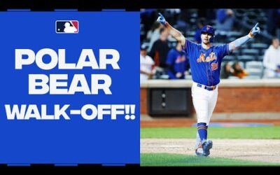 BIG POWER in the BIG APPLE! Pete Alonso hits a second deck walk-off home run!