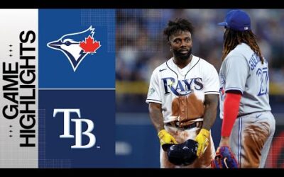 Blue Jays vs. Rays Game Highlights (5/22/23) | MLB Highlights