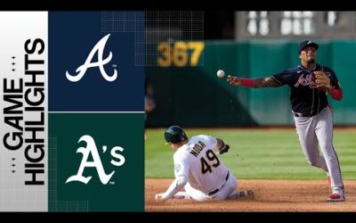 Braves vs. A’s Game Highlights (5/29/23) | MLB Highlights