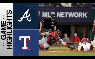 Braves vs. Rangers Game Highlights (5/16/23) | MLB Highlights