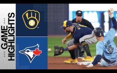 Brewers vs. Blue Jays Game Highlights (5/30/23) | MLB Highlights