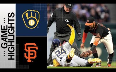 Brewers vs. Giants Game Highlights (5/5/23) | MLB Highlights