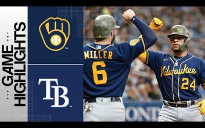 Brewers vs. Rays Game Highlights (5/21/23) | MLB Highlights