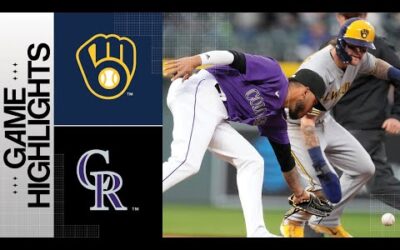 Brewers vs. Rockies Game Highlights (5/2/23) | MLB Highlights