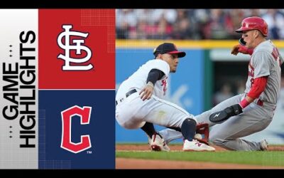 Cardinals vs. Guardians Game Highlights (5/26/23) | MLB Highlights