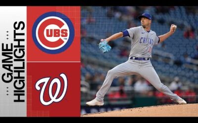 Cubs vs. Nationals Game Highlights (5/01/23) | MLB Highlights