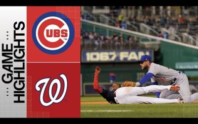 Cubs vs. Nationals Game Highlights (5/2/23) | MLB Highlights