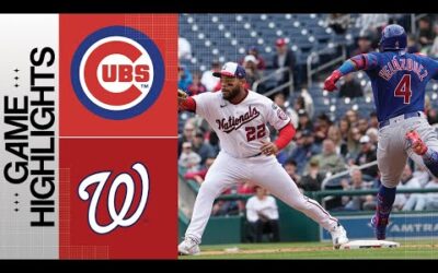 Cubs vs. Nationals Game Highlights (5/4/23) | MLB Highlights