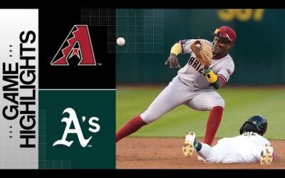 D-backs vs. A’s Game Highlights (5/15/23) | MLB Highlights