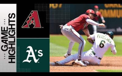 D-backs vs. A’s Game Highlights (5/17/23) | MLB Highlights