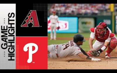 D-backs vs. Phillies Game Highlights (5/22/23) | MLB Highlights