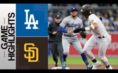 Dodgers vs. Padres Game Highlights (5/6/23) | MLB Highlights