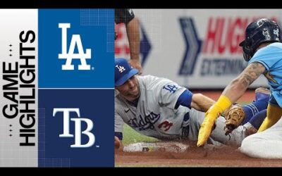 Dodgers vs. Rays Game Highlights (5/28/23) | MLB Highlights