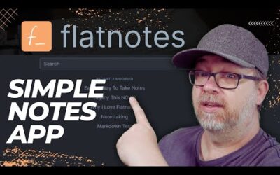 Flatnotes – Note-taking Made SIMPLE!