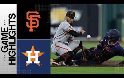 Giants vs. Astros Game Highlights (5/01/23) | MLB Highlights