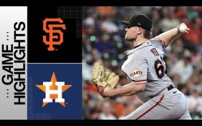 Giants vs. Astros Game Highlights (5/3/23) | MLB Highlights