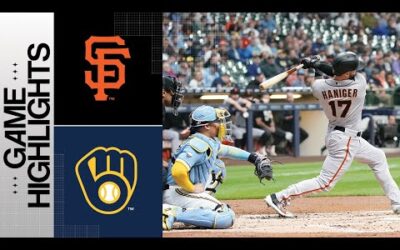 Giants vs. Brewers Game Highlights (5/26/23) | MLB Highlights