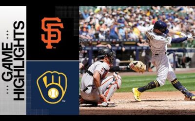 Giants vs. Brewers Game Highlights (5/28/23) | MLB Highlights