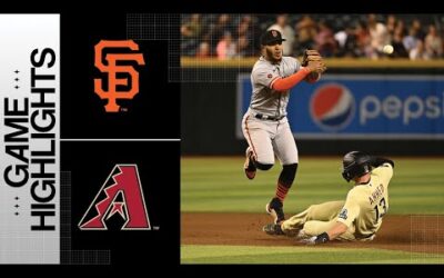 Giants vs. D-backs Game Highlights (5/12/23) | MLB Highlights