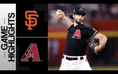 Giants vs. D-backs Game Highlights (5/13/23) | MLB Highlights