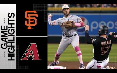 Giants vs. D-backs Game Highlights (5/14/23) | MLB Highlights