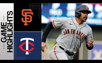 Giants vs. Twins Game Highlights (5/22/23) | MLB Highlights