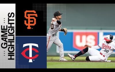 Giants vs. Twins Game Highlights (5/23/23) | MLB Highlights