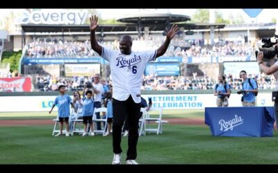 Lorenzo Cain honored by Royals in emotional pregame ceremony!