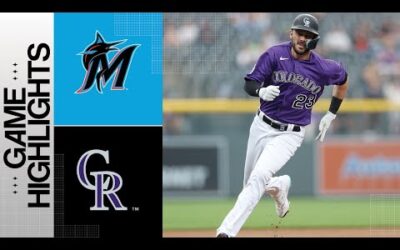 Marlins vs. Rockies Game Highlights (5/22/23) | MLB Highlights