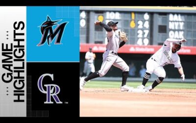 Marlins vs. Rockies Game Highlights (5/25/23) | MLB Highlights