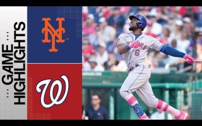 Mets vs. Nationals Game 2 Highlights (5/14/23) | MLB Highlights