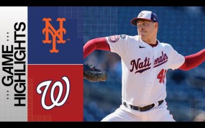 Mets vs. Nationals Game Highlights (5/15/23) | MLB Highlights