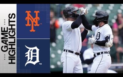 Mets vs. Tigers Game 1 Highlights (5/3/23) | MLB Highlights