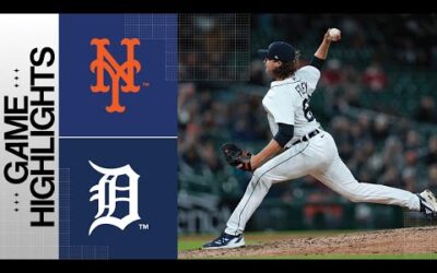 Mets vs. Tigers Game 2 Highlights (5/3/23) | MLB Highlights