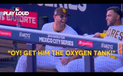 MIC’D UP from Mexico City Series!! Padres, Giants were cracking us up 🤣🤣 | Play Loud