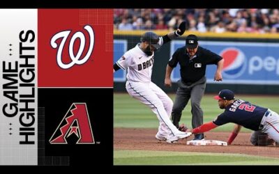 Nationals vs. D-backs Game Highlights (5/6/23) | MLB Highlights