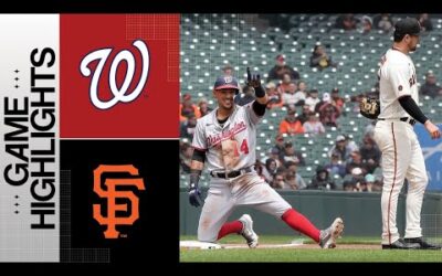 Nationals vs. Giants Game Highlights (5/10/23) | MLB Highlights