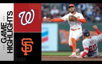 Nationals vs. Giants Game Highlights (5/9/23) | MLB Highlights