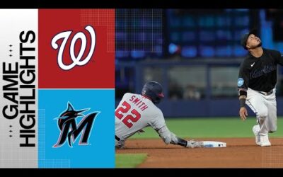 Nationals vs. Marlins Game Highlights (5/18/23) | MLB Highlights