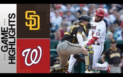 Padres vs. Nationals Game Highlights (5/24/23) | MLB Highlights