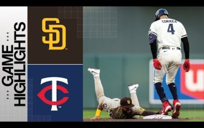 Padres vs. Twins Game Highlights (5/10/23) | MLB Highlights