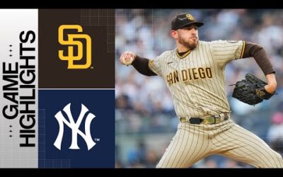 Padres vs. Yankees Game Highlights (5/26/23) | MLB Highlights