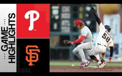 Phillies vs. Giants Game Highlights (5/15/23) | MLB Highlights