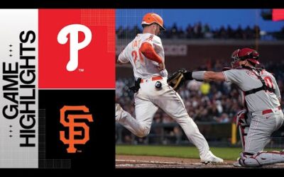 Phillies vs. Giants Game Highlights (5/16/23) | MLB Highlights