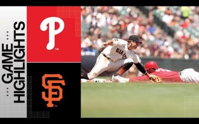 Phillies vs. Giants Game Highlights (5/17/23) | MLB Highlights