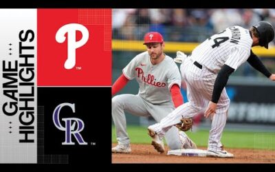 Phillies vs. Rockies Game Highlights (5/12/23) | MLB Highlights