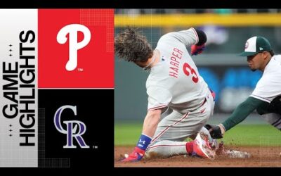 Phillies vs. Rockies Game Highlights (5/13/23) | MLB Highlights