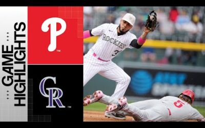 Phillies vs. Rockies Game Highlights (5/14/23) | MLB Highlights