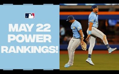 Power rankings have dropped!! Have the Tampa Bay Rays held on to the top spot?!